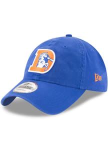 New Era Denver Broncos Retro Core Classic 9TWENTY Adjustable Hat - Blue