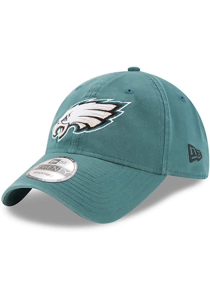 New Era Philadelphia Eagles Core Classic 9TWENTY Adjustable Hat - Midnight Green