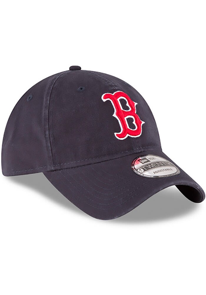 Men's New Era Boston Red Sox Property 9TWENTY Navy and White