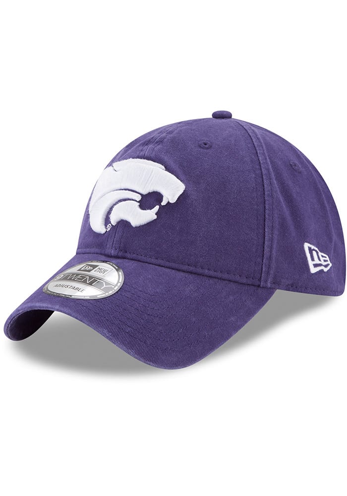 New Era K-State Wildcats Core Classic 9TWENTY Adjustable Hat - Purple