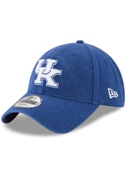 New Era Kentucky Wildcats Core Classic 9TWENTY Adjustable Hat - Blue