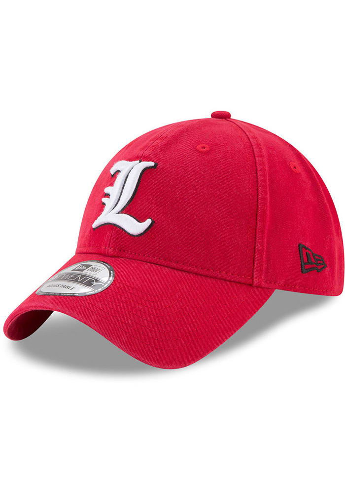 New Era Louisville Cardinals Core Classic 9TWENTY Adjustable Hat - Red