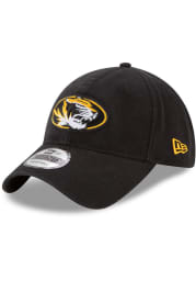 New Era Missouri Tigers Core Classic 9TWENTY Adjustable Hat - Black
