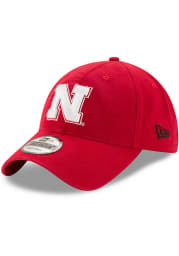 New Era Nebraska Cornhuskers Core Classic 9TWENTY Adjustable Hat - Red