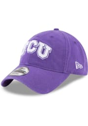 New Era TCU Horned Frogs Core Classic 9TWENTY Adjustable Hat - Purple