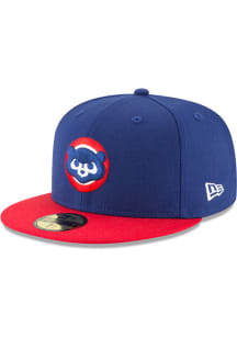 Chicago Cubs 1914 Cooperstown Wool 59FIFTY Blue New Era Fitted Hat