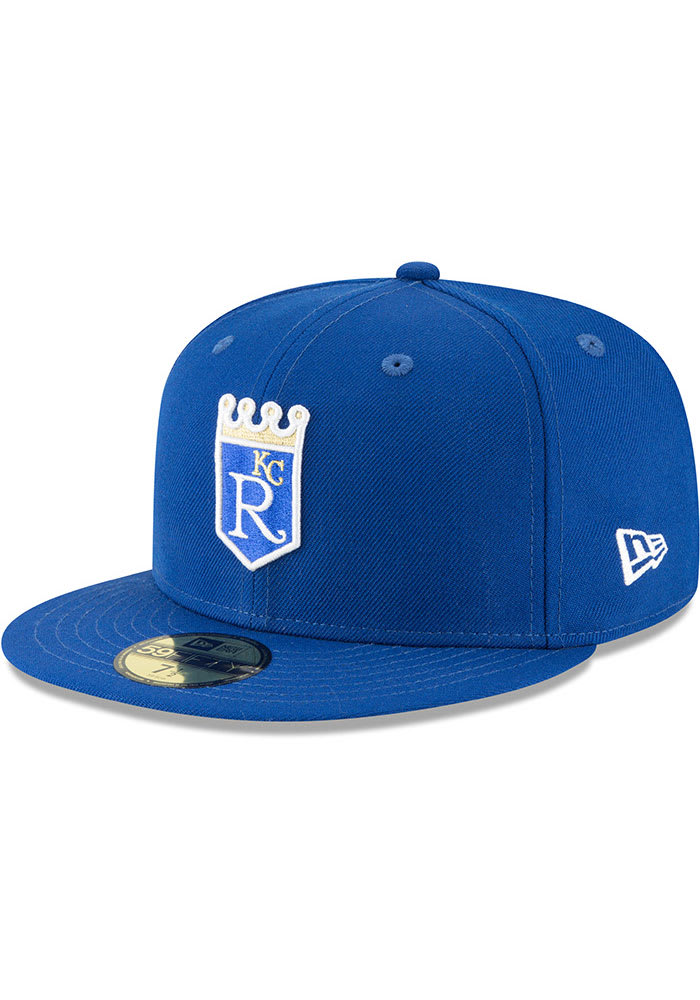 Kansas City Royals 1971 Cooperstown Wool 59FIFTY Blue New Era Fitted Hat