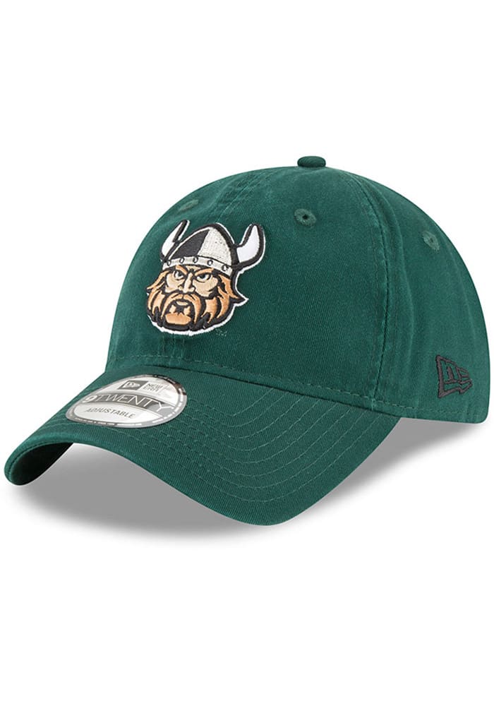 New Era Cleveland State Vikings Core Classic 9TWENTY Adjustable Hat - Green