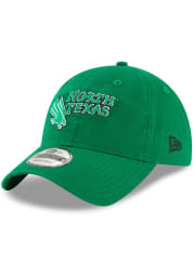 New Era North Texas Mean Green Core Classic 9TWENTY Adjustable Hat - Green