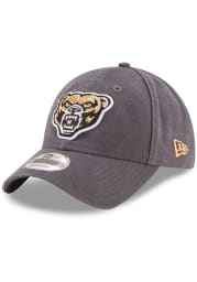 New Era Oakland University Golden Grizzlies Core Classic 9TWENTY Adjustable Hat - Grey
