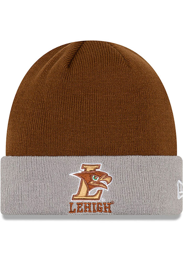 New Era Lehigh University Brown Cuff Mens Knit Hat