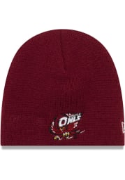 New Era Temple Owls My 1st Baby Knit Hat - Maroon