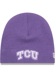 New Era TCU Horned Frogs My 1st Baby Knit Hat - Purple