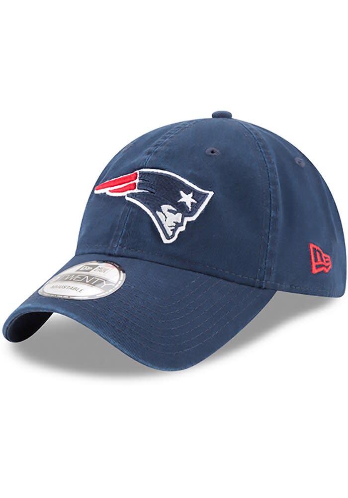 New Era Men's New England Patriots League 9Forty Adjustable Navy