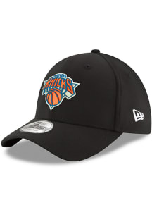 New Era New York Knicks Mens Black Team Classic 39THIRTY Flex Hat