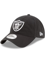 New Era Las Vegas Raiders Core Classic 9TWENTY Adjustable Hat - Black
