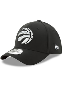 New Era Toronto Raptors Mens Black Team Classic 39THIRTY Flex Hat