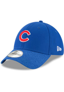 New Era Chicago Cubs Mens Blue Vigor Shade 39THIRTY Flex Hat
