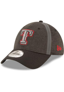New Era Texas Rangers Black NE17 Clubhouse Jr 39THIRTY Youth Flex Hat