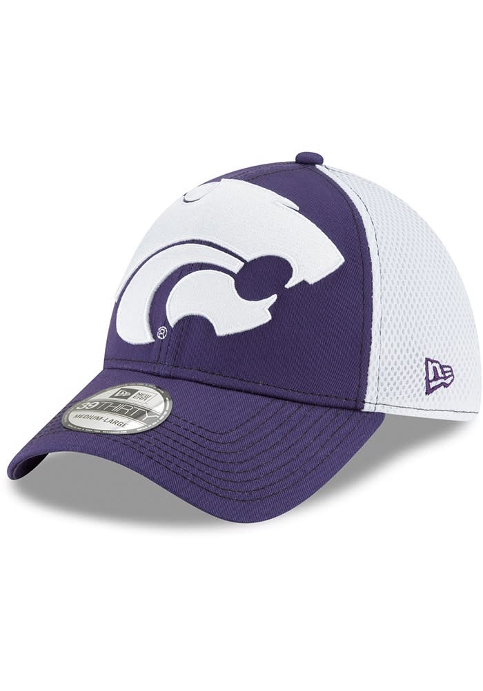 K-State Wildcats Mega Team Neo 2 39THIRTY Purple New Era Flex Hat