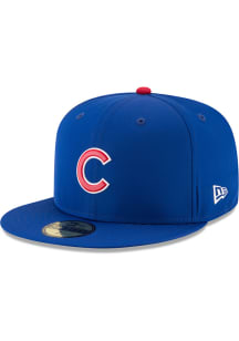 New Era Chicago Cubs Mens Blue ProLight 2018 BP 59FIFTY Fitted Hat