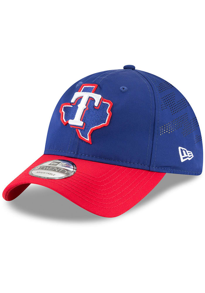 New Era Texas Rangers Spring Training 2018 BP 9TWENTY Adjustable Hat ...