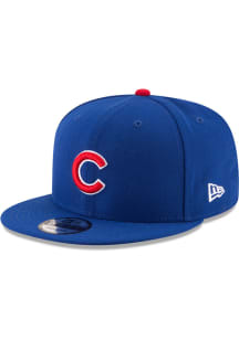 New Era Chicago Cubs Blue Basic 9FIFTY Mens Snapback Hat