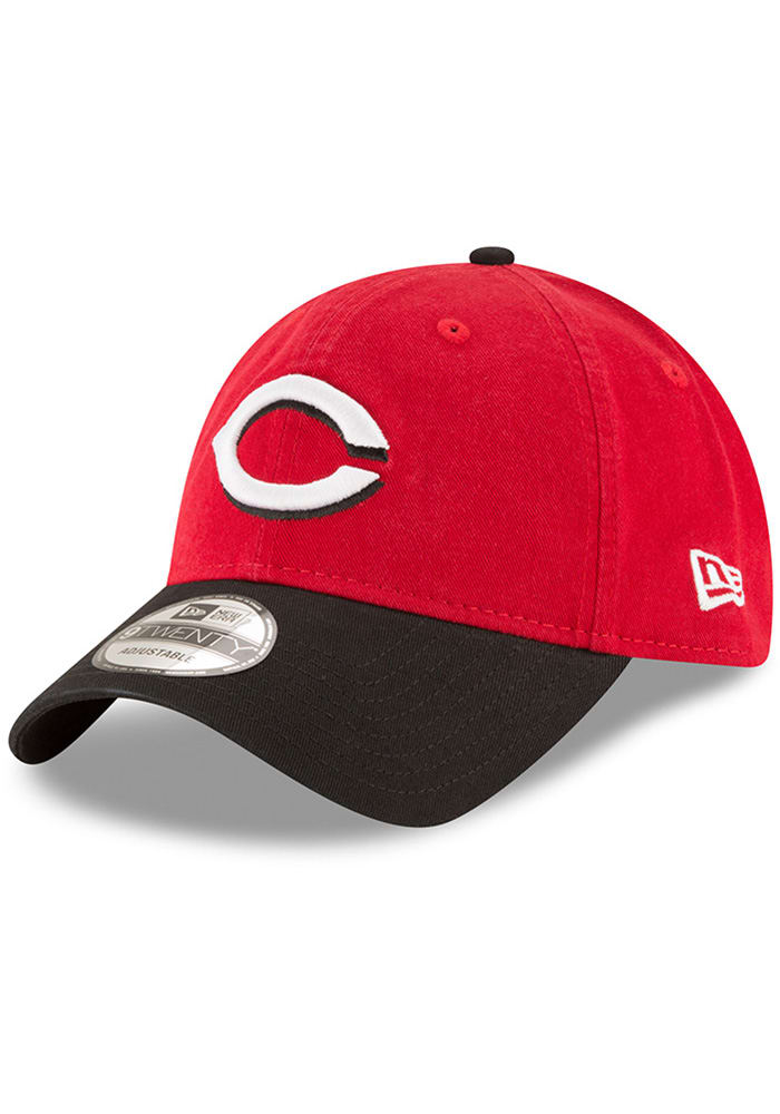 New Era Cincinnati Reds Core Classic Replica Road 9TWENTY Adjustable Hat - Red