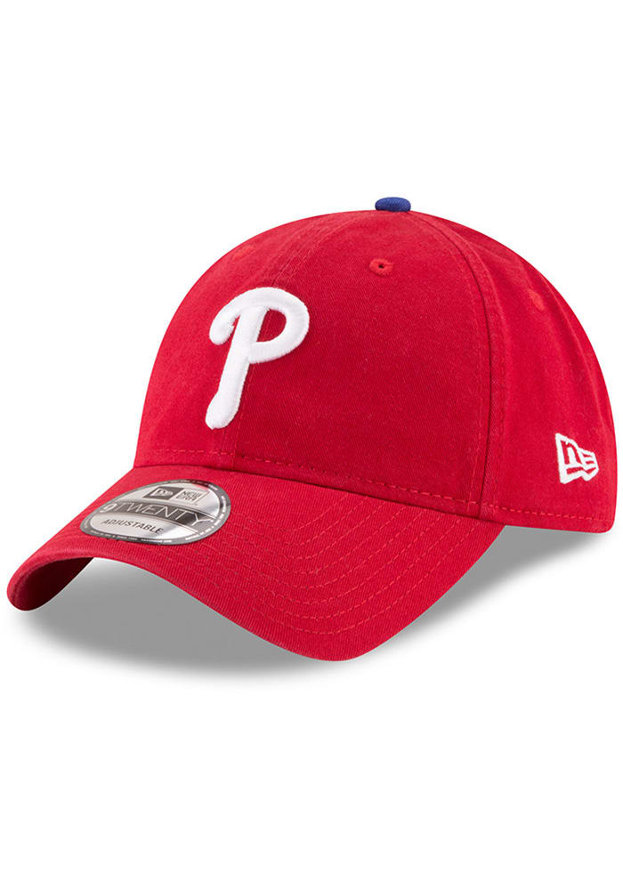 New Era Philadelphia Phillies Core Classic Replica Game 9TWENTY Adjustable Hat - Red