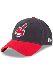 New Era Cleveland Indians Blue Core Classic Replica Jr 9TWENTY Youth Adjustable Hat