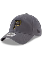 New Era Pittsburgh Pirates Core Classic 9TWENTY Adjustable Hat - Grey