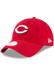 New Era Cincinnati Reds Red Team Glisten 9TWENTY Womens Adjustable Hat