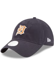 New Era Detroit Tigers Blue Team Glisten 9TWENTY Womens Adjustable Hat