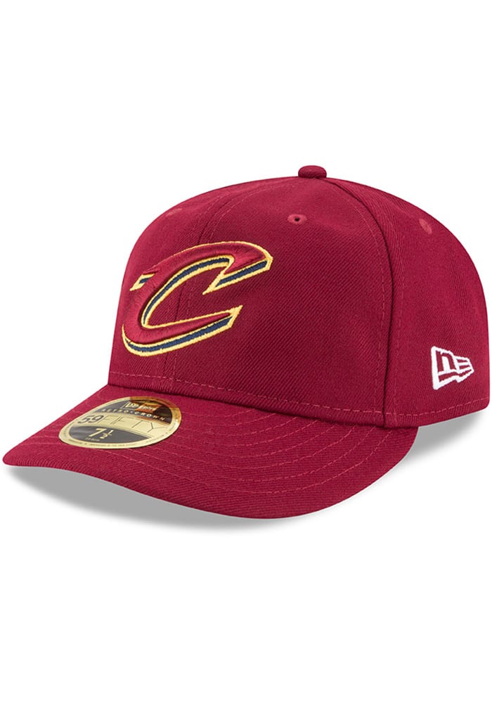 New Era Cleveland Cavaliers Mens Red Fan Retro Fit 59FIFTY Fitted Hat