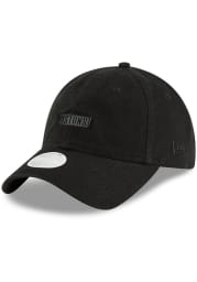 New Era Detroit Pistons Black Team Labeled 9TWENTY Womens Adjustable Hat