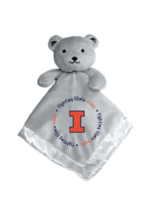 Illinois Fighting Illini Security Bear Baby Blanket