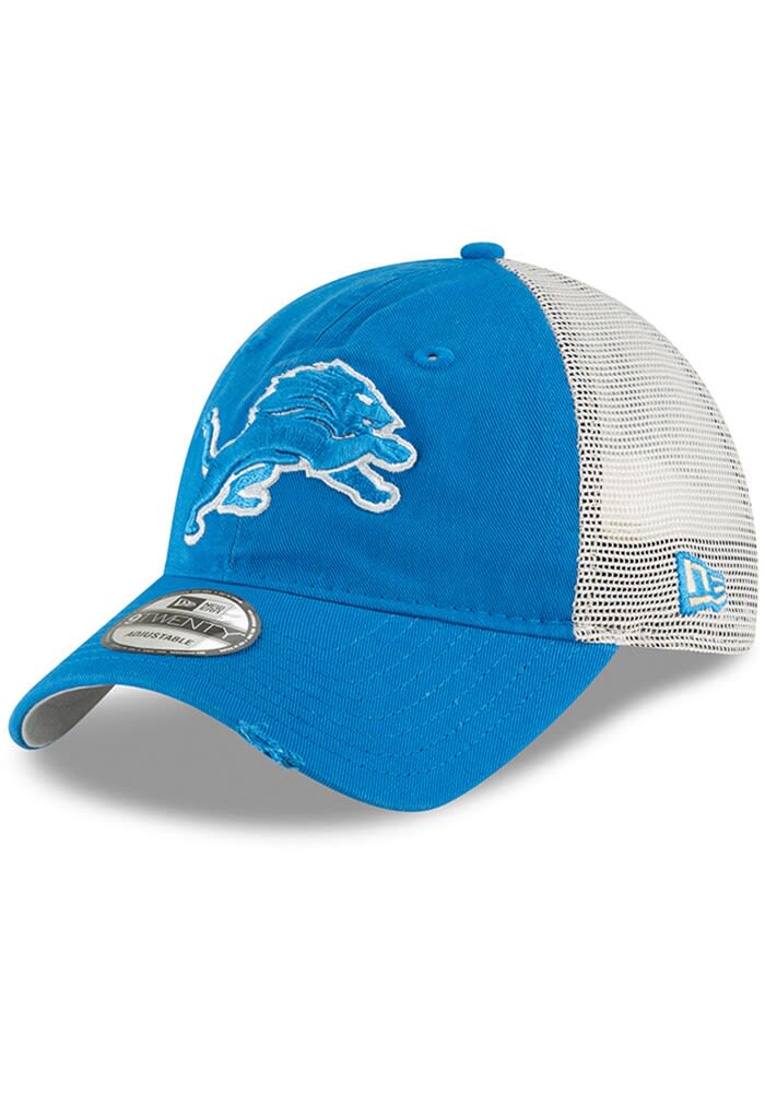 New Era Detroit Lions Blue Core Classic 9TWENTY Adjustable Hat