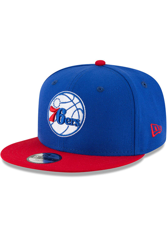 New Era Philadelphia 76ers Blue Jr 2T 9FIFTY Youth Snapback Hat