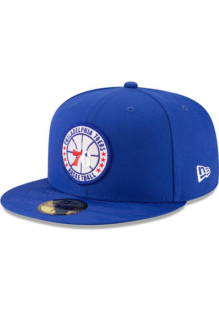 Philadelphia 76ers 2018 Tip Off 59FIFTY Blue New Era Fitted Hat