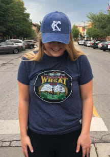 Kansas City Rugged Washed 9TWENTY Adjustable Hat - Blue
