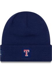 New Era Texas Rangers Blue 2018 Junior Sport Youth Knit Hat