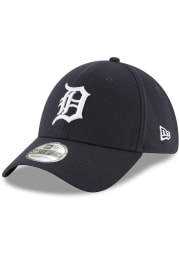 New Era Detroit Tigers Mens Navy Blue 2018 Team Classic Home 39THIRTY Flex Hat