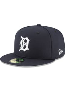 New Era Detroit Tigers Navy Blue 2018 AC Home Jr 59FIFTY Youth Fitted Hat