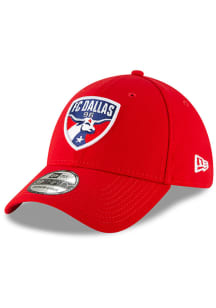 New Era FC Dallas Mens Red Basic 39THIRTY Flex Hat
