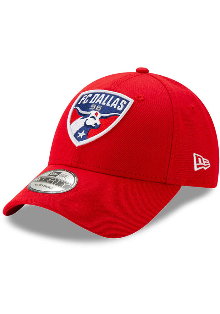 New Era FC Dallas Basic 9FORTY Adjustable Hat - Red