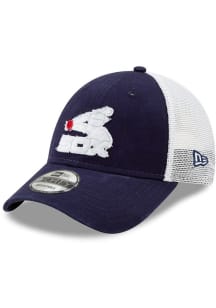New Era Chicago White Sox Team Truckered 9FORTY Adjustable Hat - Navy Blue