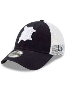 New Era Detroit Tigers Navy Blue JR Team Truckered 9FORTY Youth Adjustable Hat
