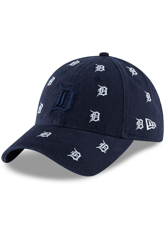 New Era Detroit Tigers Blue Logo Scatter 9TWENTY Womens Adjustable Hat