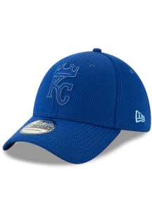 New Era Kansas City Royals Blue 2019 Clubhouse JR 39THIRTY Youth Flex Hat