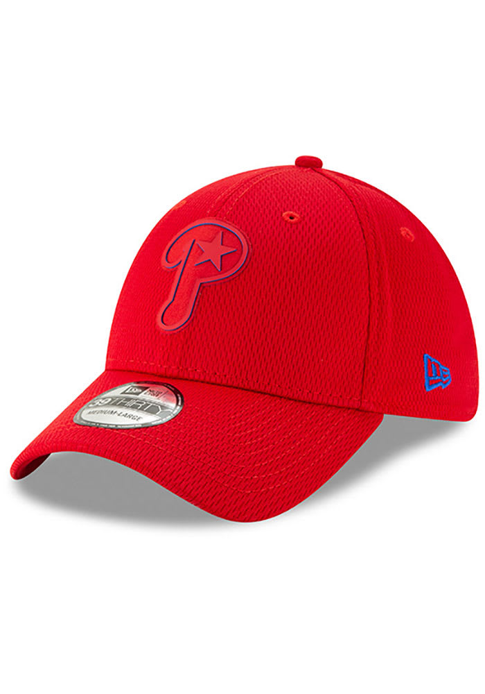 Philadelphia Phillies 2019 Clubhouse 39THIRTY Red New Era Flex Hat